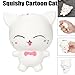 Bibite Exquisite Fun Q Animal Scented Squishy Charm Slow Rising 13cm Simulation Toy Xmas Christmas New Years Gift Bear Snail Tortoise Unicorn Panda Bear (White Cat)