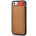 iPhone 7 Wallet Case, iPhone 7 Leather Case, LAMEEKU Apple 7 Shockproof Cases with Credit Card Slot Holder & ID Pockets, Protective Phone Cover for Apple iPhone 7 4.7 inches Light Brown