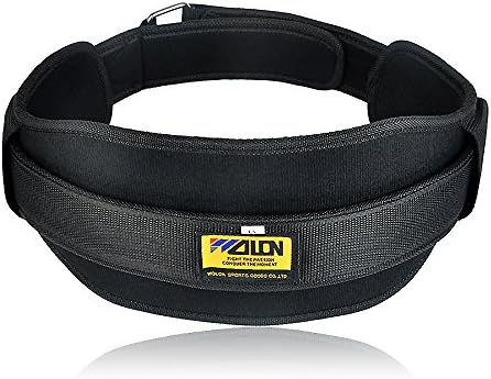 Kindar Workout Nylon Weightlifting Belt with Flexible Ultra-light Foam Core, Fitness Belt For Men &amp; Women, 5.5-Inch (S)