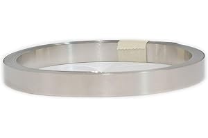 DGZZI 1 Roll 10 Meter Length Pure Nickel Plated Strip Tape for Li 18650 Battery Spot Welding 8x0.1MM(WxT)