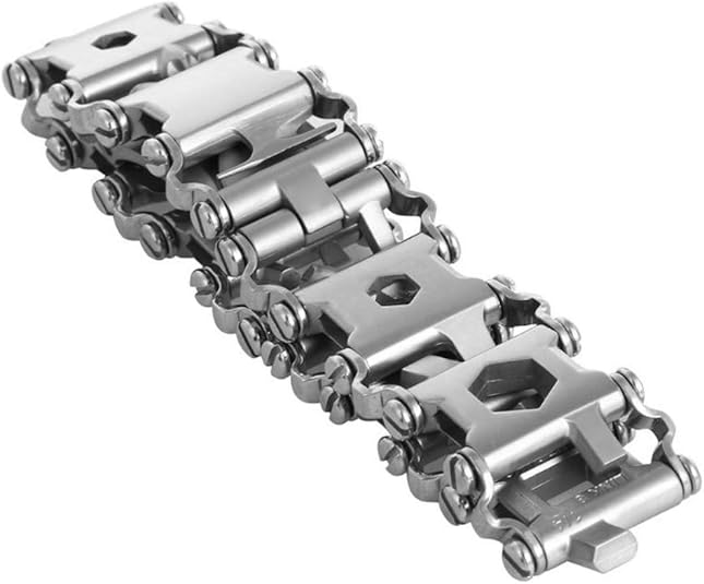 Bracelet, Stainless Steel, Wearable Multi Tool Buy Online at Best