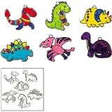 Paint Your Own Dinosaur Sun Catchers (2 dz)