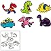 Paint Your Own Dinosaur Sun Catchers (2 dz)