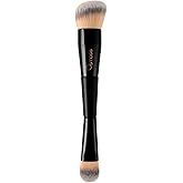 Osmosis 2-In-1 Dual End Foundation Brush For Flawless Liquid & Cream Makeup Application, Blush, Bronzer, Highlighter Ultra Soft Bristles