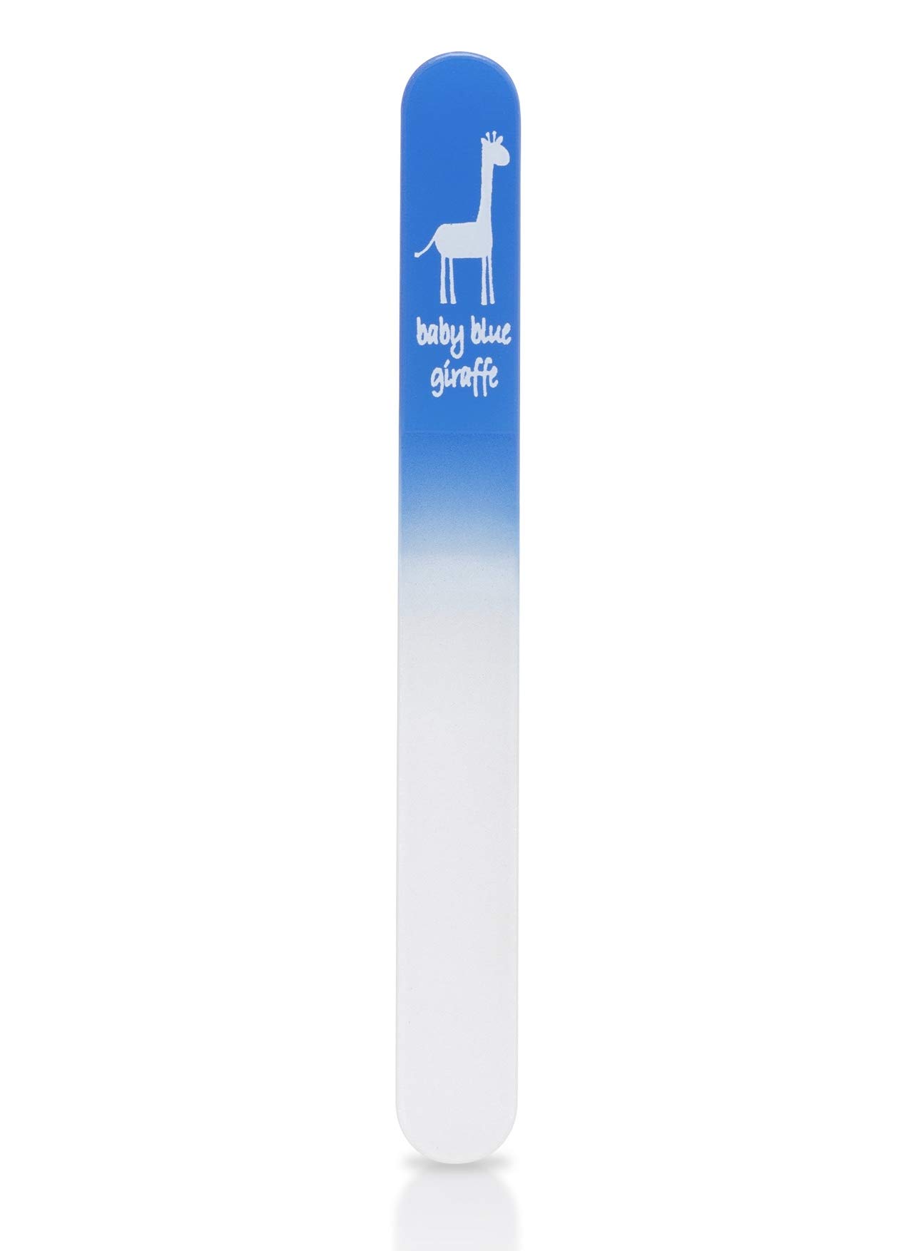 Baby Nail File by baby blue giraffe The Original Glass Baby Nail File… (Blue)