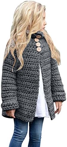 TRENDINAO Girls Outwear Kids Baby Girls Clothes Outerwear Coat, TRENDIANO Toddler Girls Coat Knitted Sweater Cardigan Warm Tops Outfit