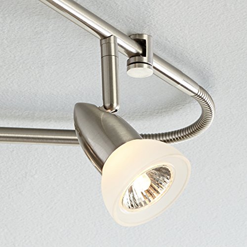 ProTrack Flex Rave 6-Light Satin Chrome Track Fixture