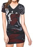 DC Comics Ladies 2 Panel Harley Quinn Cover Up (Large)