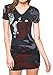 DC Comics Ladies 2 Panel Harley Quinn Cover Up (Large)