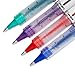 uni-ball uniball Vision Elite Rollerball Pens with 0.8mm Bold Point, Assorted, 4 Count