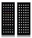 Jstyle 22G 120 Pcs Stainless Steel Nose Studs Rings Piercing Pin Body Jewelry 1.5mm