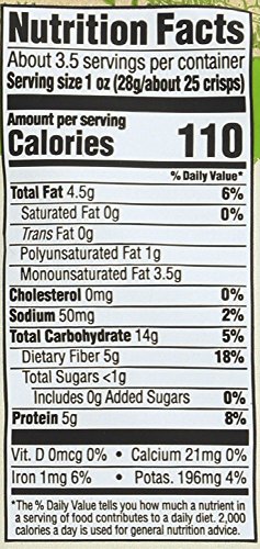 365 BY WHOLE FOODS MARKET, ORGANIC LIGHTLY SALTED PEA CRISPS, 3.3 OZ