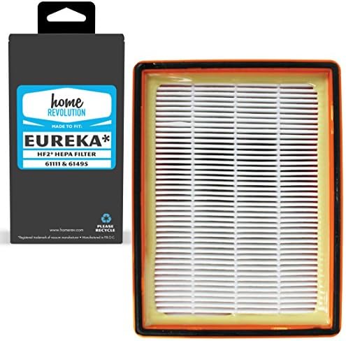 Home Revolution Replacement Hepa Filter Fits Eureka Smartvac Series And Part 61111 61111A 61111B 61111C And 61495