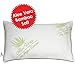 ADJUSTABLE Bamboo ALOE VERA Shredded Memory Foam Pillow - SLEEP BETTER THAN EVER - Micro-Vented Bamboo Cover - Hypoallergenic and Dust Mite Resistant by My Perfect Dreams (King)