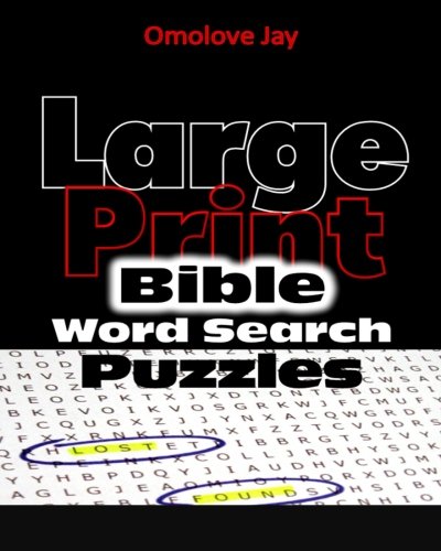 Large Print Bible Word Search Puzzles