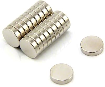 FIRST4MAGNETS N35 Neodymium Disc Magnets 12mm x 3mm 2kg Pull Pack 20 Craft DIY