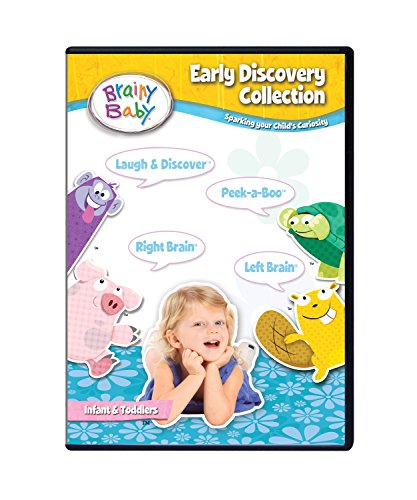 Brainy Baby Early Learning Collection DVD Set of 4