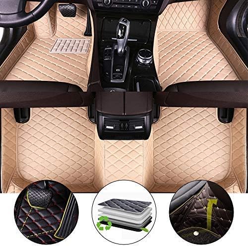 All Weather Floor Mat for Lexus SC430 2004-2012 Full Protection Car Accessories Beige 3 Piece Set