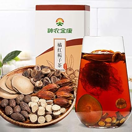 Amazon Com Eoastal 胖大海橘红栀子茶1g 润喉清肺茶罗汉果菊花茶金银花咽清嗓子保护 Grocery Gourmet Food