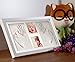 Premium Newborn Baby Hand Print and Footprint Photo Frame Kit - Cool & Unique Baby Shower Gifts for Registry, Memorable Keepsakes Decorations, Christening Gift, Toddlers Birthday Presents