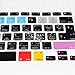 HRH Hot Key Function Shortcut Spanish Silicone Keyboard Cover Skin for Mac Air 13,for MacBook Pro 13/15/17 (with or w/Out Retina Display, 2015 or Older Version),for iMac Older US/EU-Logic Pro X