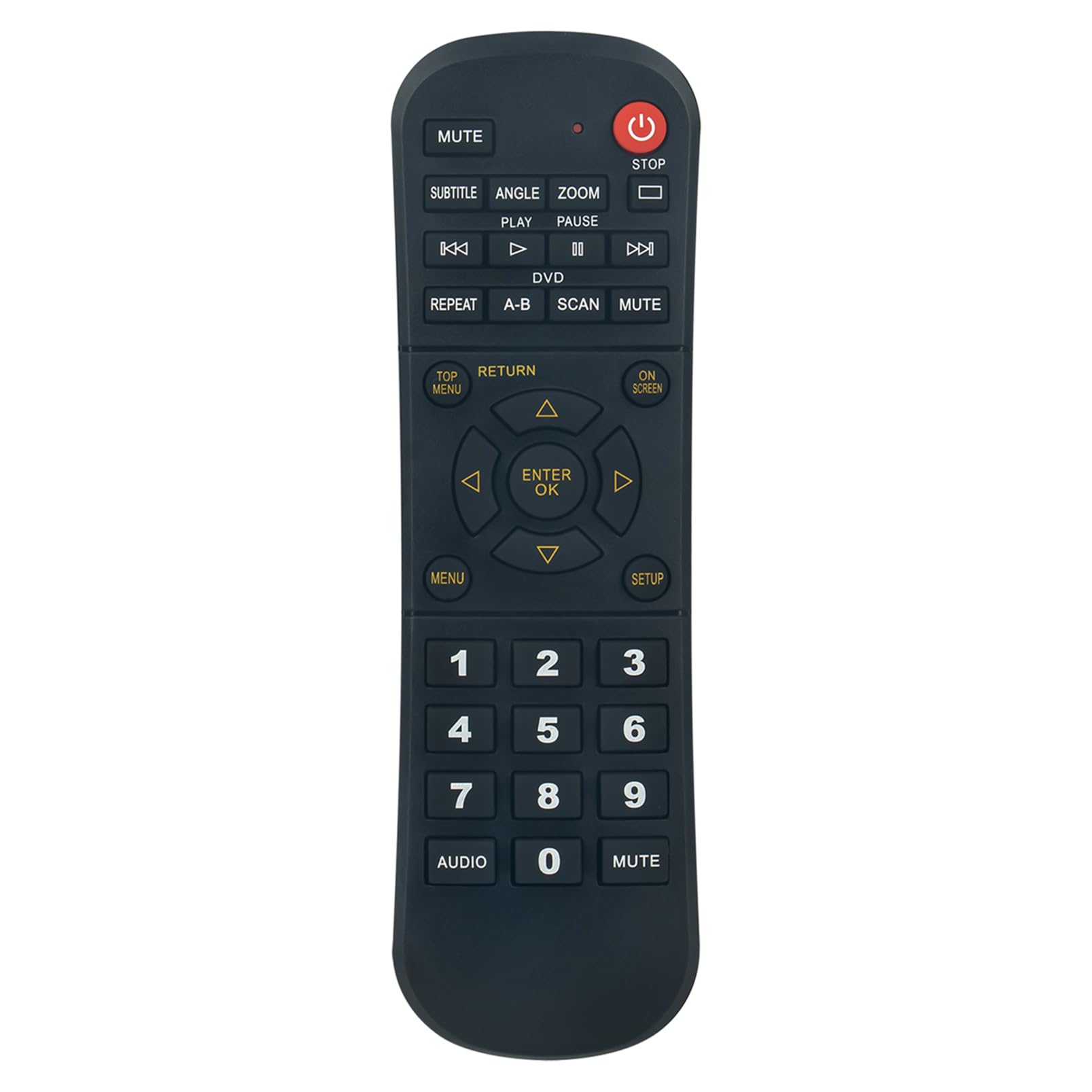 ALLIMITY RC2K Replace Remote Control fit for Yamaha DVD AV Receiver DVD-E600 DVD-S540 DVD-S550 DVD E600 S540 S550