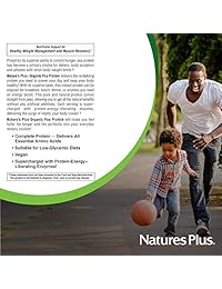 Pea de proteína de la naturaleza orgánico Plus 1.1 LB polvo