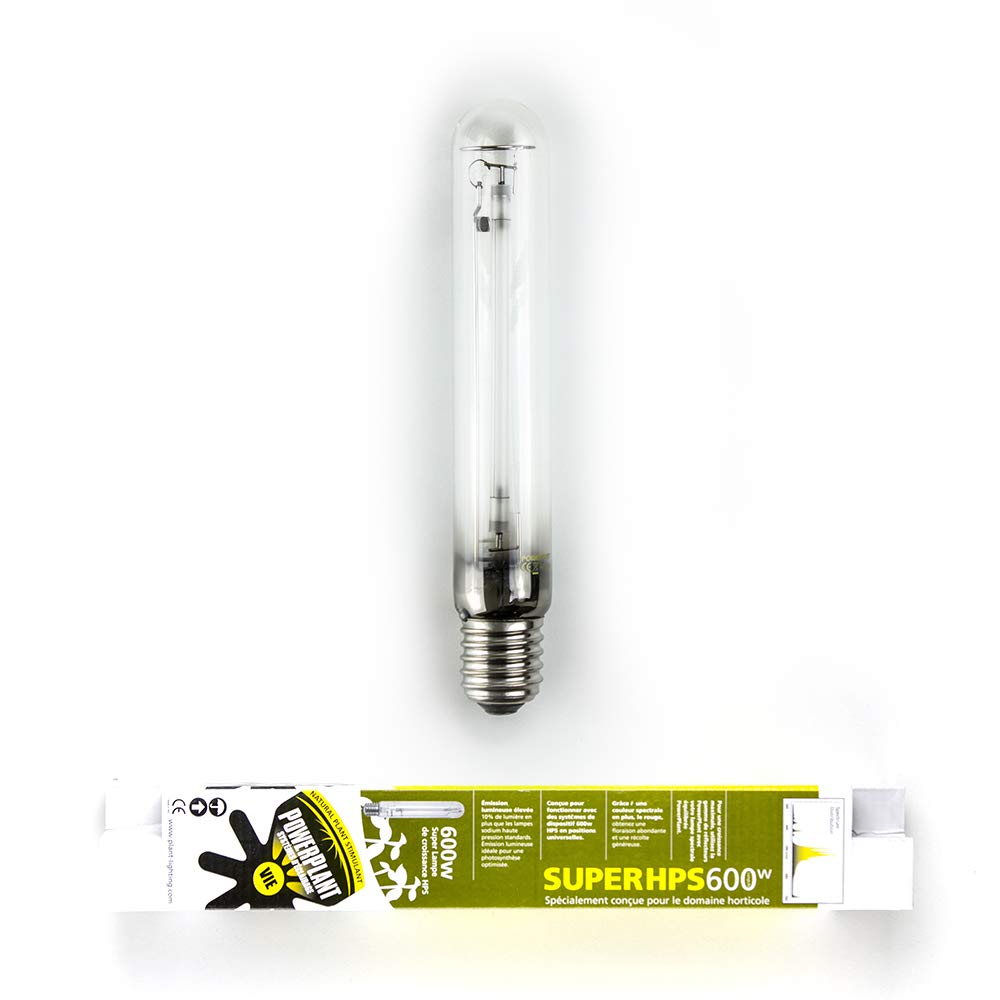 PowerPlant 600W Super HPS Lamp