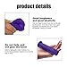 OUTERDO New Handlebar Grips Bicycle MTB BMX Road Mountain Bike Soft Rubber Handlebar End Grips purple