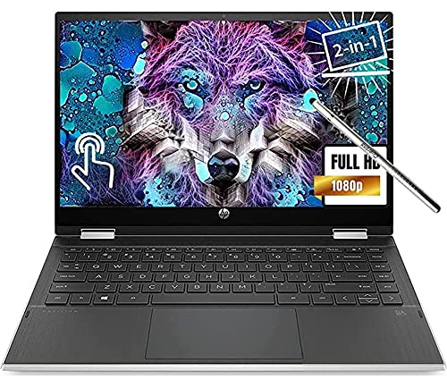 HP Newest Pavilion x360 Convertible 14” 2-in-1 Touchscreen Laptop, 11th Gen Intel Core i5-1135G7, Iris Xe Graphics, WIFI6, Windows 11 H(16GB|512GB SSD)