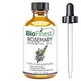 BioFinest Rosemary Oil - 100% Pure Rosemary Essential Oil - Therapeutic Grade - Australia Premium Quality - Best For Aromatherapy, Aches & Pains, Hair & Dandruff - FREE Glass Dropper - 100ml
