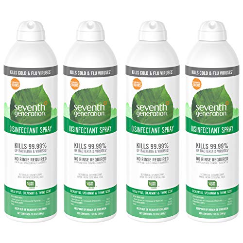 Seventh Generation, Disinfectant Spray Eucalyptus Mint Thyme, 13.9