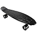 Ancheer Skateboard Cruiser Complete Retro Style Plastic Skate Board