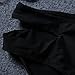 Nulibenna Bandage Halter Push up Cross Criss Cut Out 2 Piece Bikini Swimsuit Black