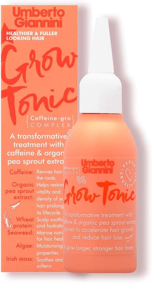 Umberto Giannini Grow Tonic Vegan Hair Growth Treatment Caffeine 75ml