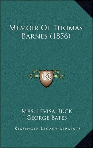Buy Memoir Of Thomas Barnes 1856 Book Online At Low Prices In