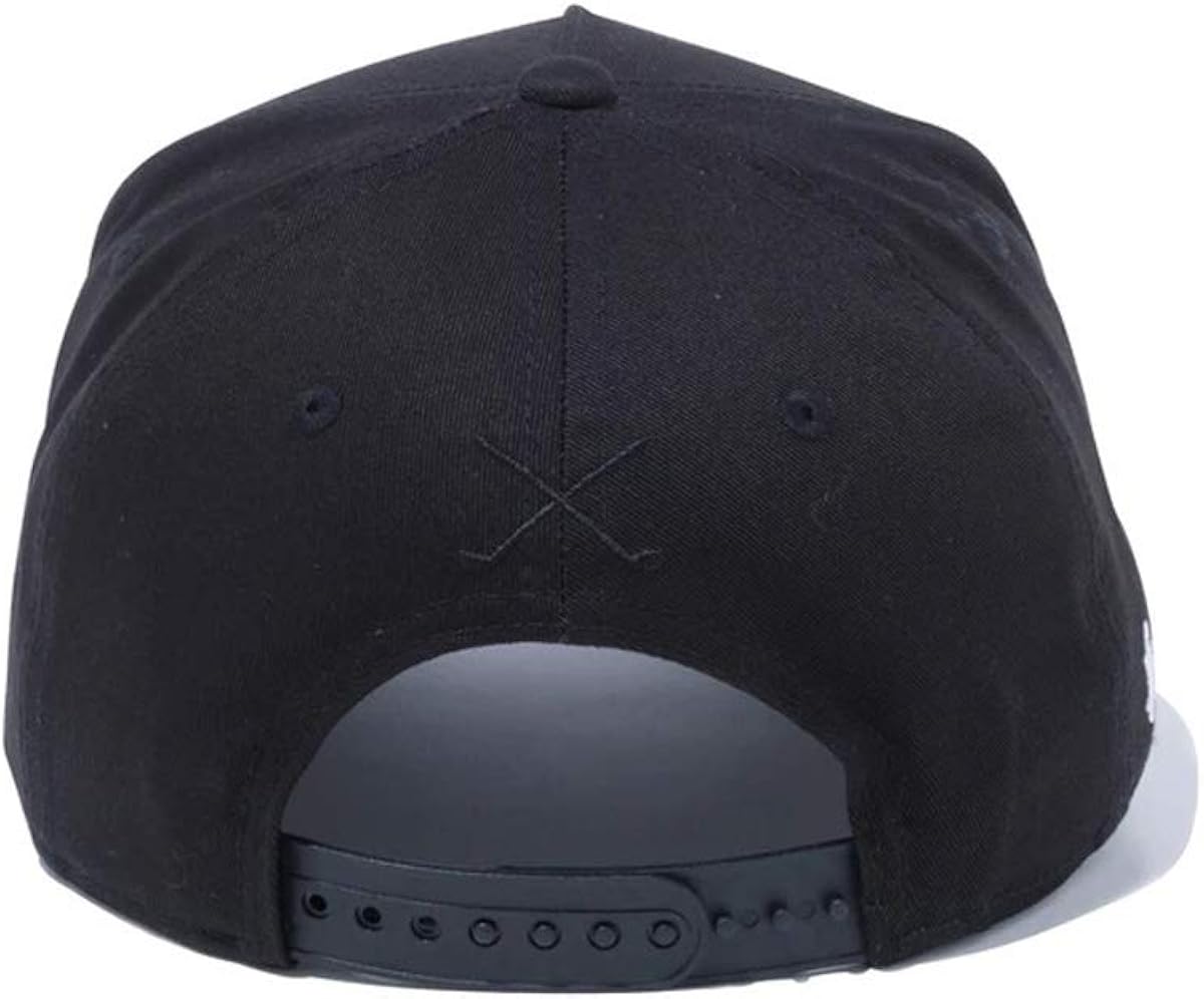 Amazon ニューエラ New Era ニューエラ New Era Golf ゴルフ キャップ 9forty A Frame メッシュキャップ One Piece ワンピース Golf Skull ゴルフスカル 海賊旗 ブラック Free 約56 8 60 6cm サイズ調整可能 キャップ 通販