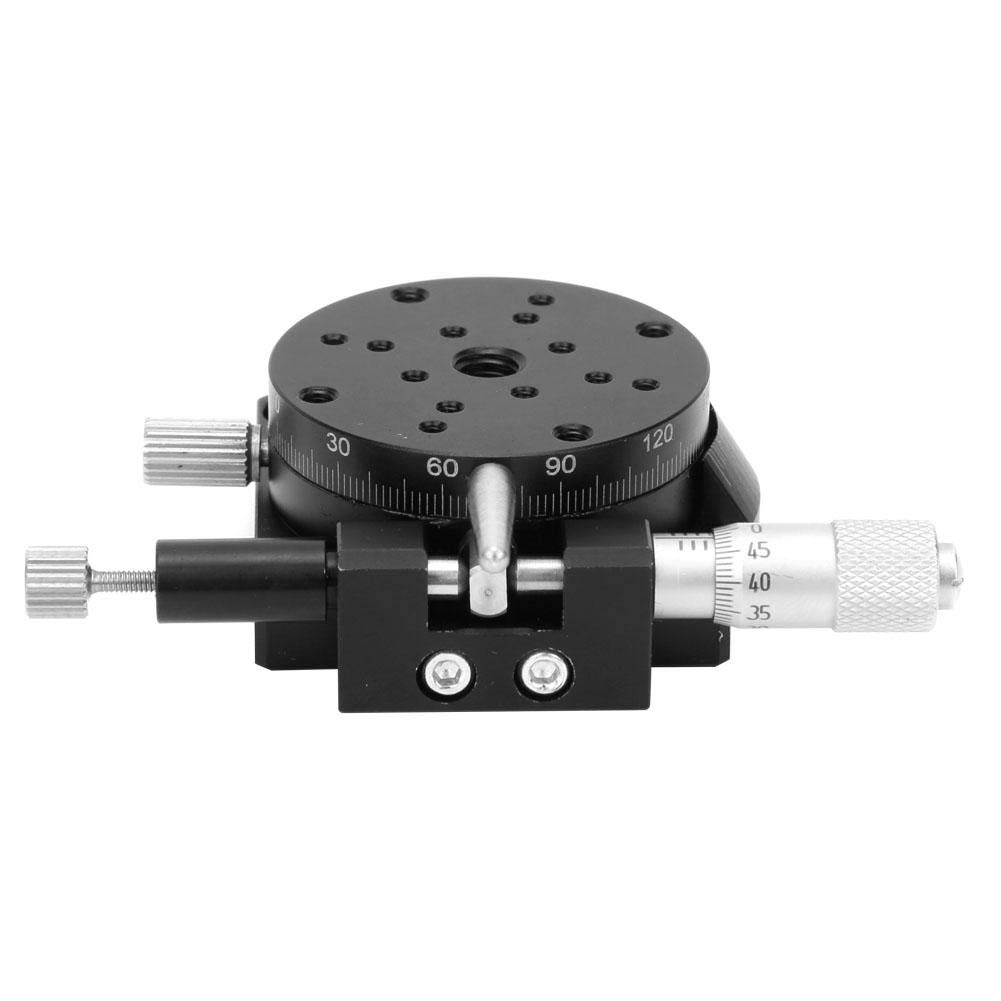 Micrometer Sliding Table Aluminum Alloy RSP40L R Axis Trimming Station Manually Adjustable