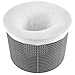 20-Pack California Home Goods Pool Skimmer Socks, Filter Savers for Baskets and Skimmers, Fine Mesh Screen Sock Liner for Basket Filters