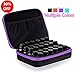 DHXYZZB Essential Oils Carrying Case Holds, 30 Bottles 5ml, 10ml, 15ml Bottles Storage Organizer Bag Hard Shell EVA