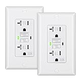DEWENWILS 2-Pack GFCI Outlet 20Amp, Outdoor