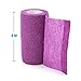 LotFancy Vet Wrap, 4 Inch x 5 Yards, 10 Pack Self Adhesive Bandage Wrap, Non-Woven Cohesive Bandage, First Aid Tape for Horses Dogs Cats Elbow Ankle, Assorted Color