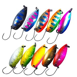 Momolures Cuillère De Pêche à La Truite Timo Couleur Native 2,8 G 3,5 G 4,2 G Assortiment Forêt Miu Style