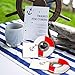 AerWo 20pcs Nautical Baby Shower Favors, Life Saver Bottle Opener for Beach Wedding Favors with Anchor Logo Tag Card, Nautical Baby Shower Birthday Party Gifts for Guest