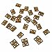 20PCS 108MM Mini Tiny Brass Hinge with Nails Jewelry Chest Gift Wine Music Box Dollhouse