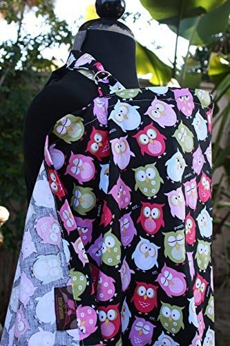 Nursing Cover, Breast feeding cover, Black Owl