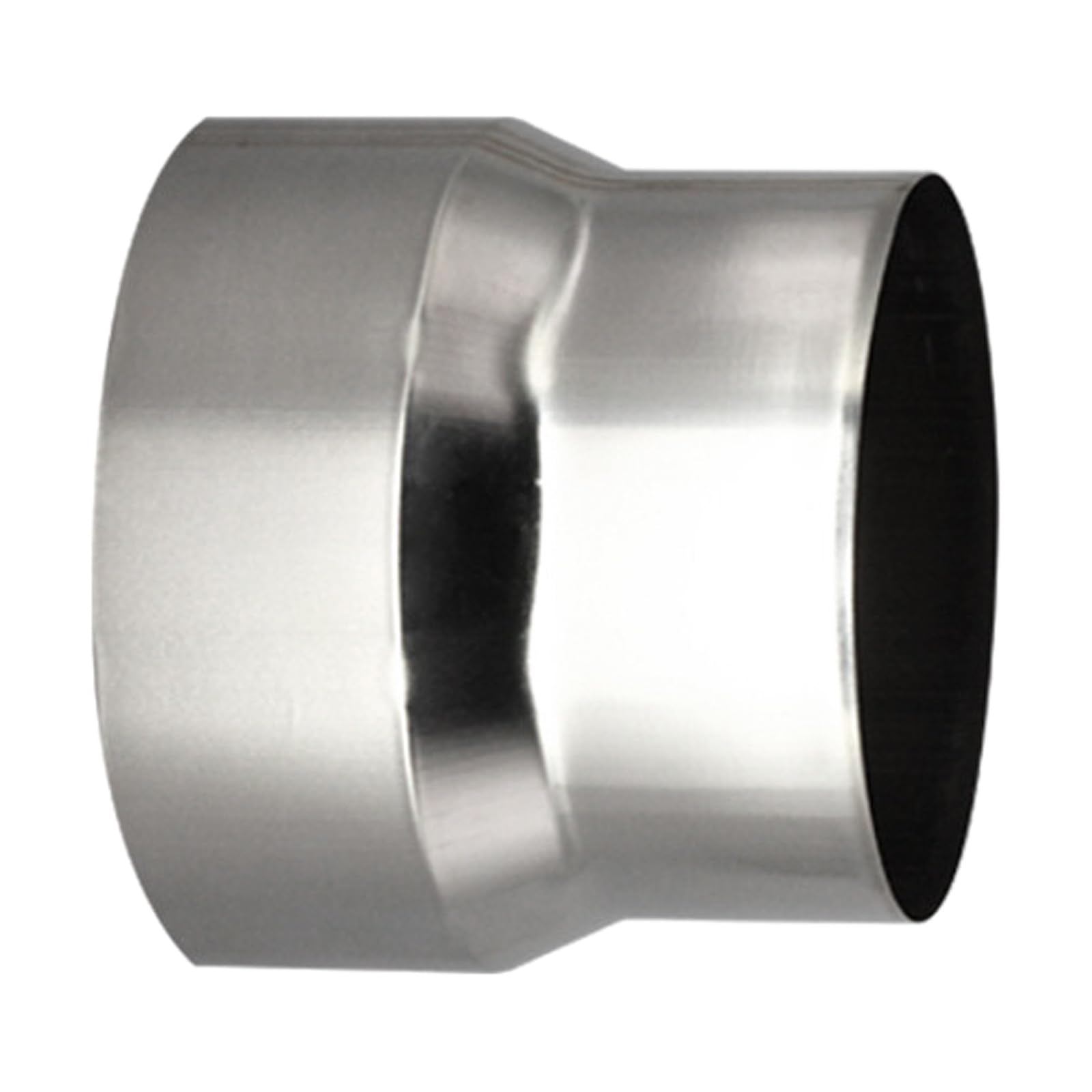 ALI2 Stove Pipe Reducer, Stove Pipe Reduction Duct Connection 100mm to 90mm, Stainless Steel Chimney Pipe Reduction (100mm to 90mm)