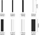 ELECTRAPICK Heat Shrink Tube Set 300pc Adhesive Lined 3:1 Shrink Ratio 6 Sizes view 3