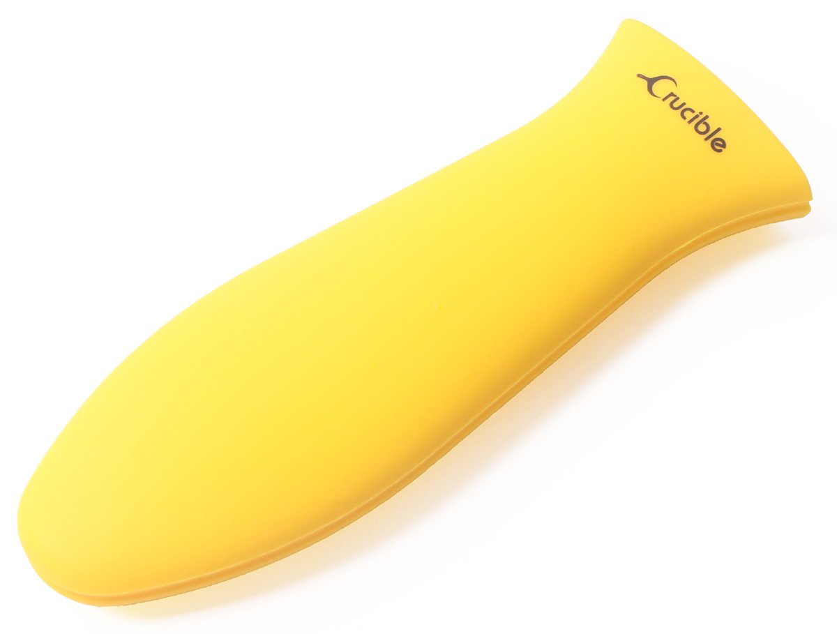 Crucible Cookware Silicone Hot Handle Holder, Yellow