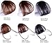 HAIQUAN Natural Real Human Hair Flat Bangs/Fringe Hand Tied Bangs Fashion Clip-in Hair Extension 3Colors